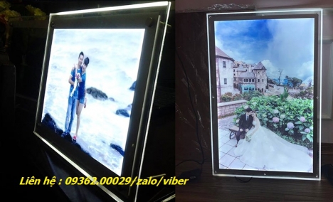 Các mẫu khung mica treo tường, khung poster treo tường bằng mica