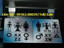 Biển hiệu văn phòng, biển báo , biển wc , biển chỉ dẫn vệ sinh giá rẻ