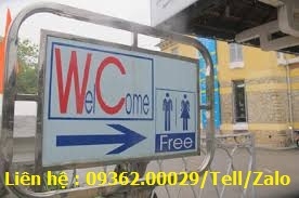 Biển hiệu văn phòng, biển báo , biển wc , biển chỉ dẫn vệ sinh giá rẻ