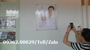Các mẫu khung mica treo tường, khung poster treo tường bằng mica