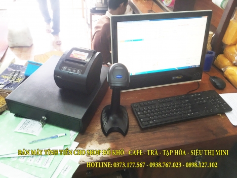 Máy tính tiền cho cửa hàng tạp hóa – nhà sách