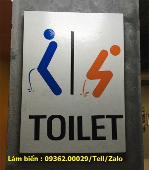 Biển hiệu văn phòng, biển báo , biển wc , biển chỉ dẫn vệ sinh giá rẻ