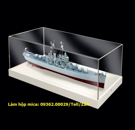 Gia công hộp chụp mica, hộp mica trưng bày sản phẩm bằng máy móc hiện đại lấy nhanh trong ngày