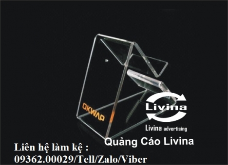 Các sản phẩm kệ trưng bày điện thoại bằng mica nhiều mẫu mã đa dạng