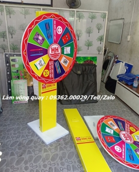 Sản xuất các loại vòng quay may mắn với giá thành rẻ
