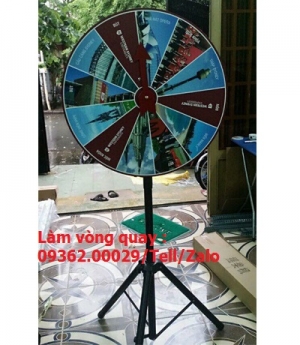 Sản xuất các loại vòng quay may mắn với giá thành rẻ