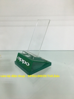 Các sản phẩm kệ trưng bày điện thoại bằng mica nhiều mẫu mã đa dạng