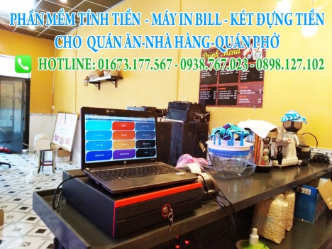 Tư vấn bộ máy tính tiền giá rẻ cho quán café – quán ăn