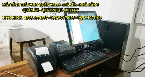 Nhận lắp tận nơi bộ máy tính tiền hiện đại nhất hiện nay cho nhà hàng – quán ăn