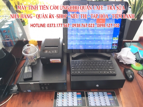 Bán trọn thiết bị tính tiền cho quần thu ngân quán café – trà sữa