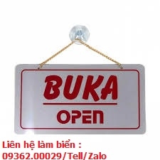 Sản phẩm biển Open_close- Bảng đóng mở cửa bằng nhiều chất liệu giá rẻ    Biển hiệu văn phong  được
