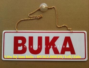 Sản phẩm biển Open_close- Bảng đóng mở cửa bằng nhiều chất liệu giá rẻ    Biển hiệu văn phong  được