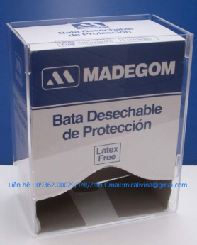 Mẫu sản phẩm hộp thư góp ý bằng mica