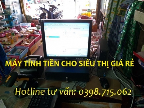  Cung cấp máy tính tiền giá rẻ cho cửa hàng tự chọn, bách hóa tại phú quốc 