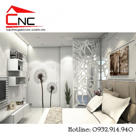 30 mẫu vách ngăn phòng ngủ cắt cnc đơn giản, đẹp