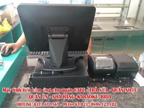 Nhận lắp tận nơi máy tính tiền cho quán ăn – café tại Tiền Giang
