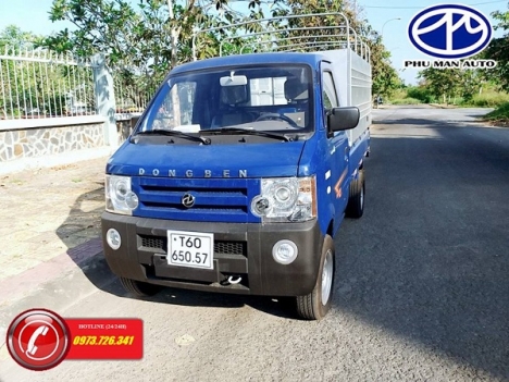 Xe tải 1 tấn Dongben 810kg thùng dài 2.4 mét.