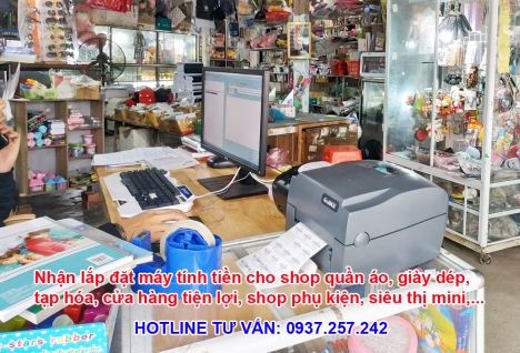 Bán phần mềm tính tiền cho nhà sách tại Hà Nội