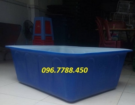 Thùng nhựa đặc hình chữ nhật 200l, 300l ...750l giá rẻ toàn quốc 0967788450