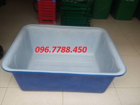Thùng nhựa đặc hình chữ nhật 200l, 300l ...750l giá rẻ toàn quốc 0967788450