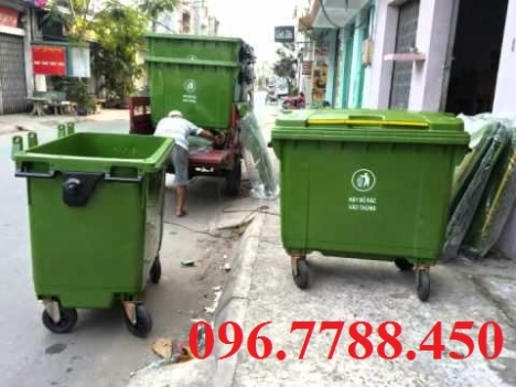 Thùng rác 660 lít call 096.7788.450 Ngọc Nghĩa