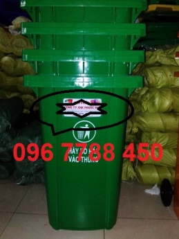 Thùng rác 120 lít, thùng rác 3 bánh xe call 096.7788.450 Ngọc Nghĩa