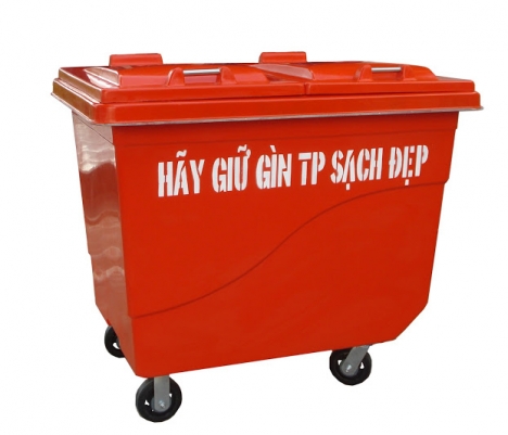 Thùng rác 660 lít call 096.7788.450 Ngọc Nghĩa