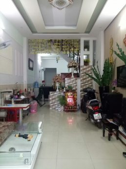 Bán nhà HXH đường Hương Lộ 2 dt 4x14 đúc 3,5 tấm 4,45 tỷ