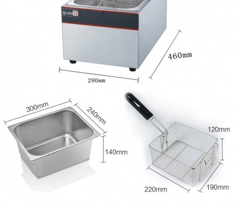 Bếp chiên đơn mini hàng công ty giá rẻ