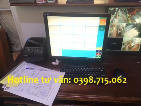  Trọn bộ máy tính tiền giá rẻ cho quán ăn, quán cơm văn phòng tại phú quốc 