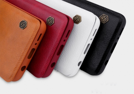 Bao da Galaxy S10 hiệu Nillkin Qin chính hãng