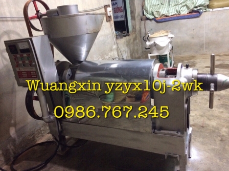 Máy ép dầu lạc công nghiệp guangxin yzyx 10j-2wk giá rẻ nhất tại hà nội