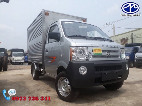 Xe tải nhẹ Dongben thùng kín tải 770kg siêu bền.