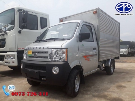 Xe tải nhẹ Dongben thùng kín tải 770kg siêu bền.