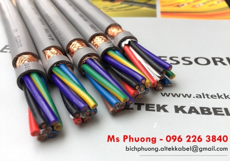Cáp chống nhiễu 7x1.5sqmm - pvc/pvc/cu