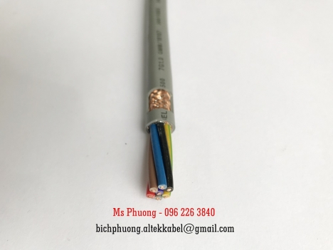 Cáp chống nhiễu 7x1.5sqmm - pvc/pvc/cu