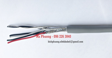 Cáp chống nhiễu 7x1.5sqmm - pvc/pvc/cu