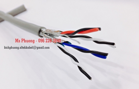 Cáp chống nhiễu 7x1.5sqmm - pvc/pvc/cu