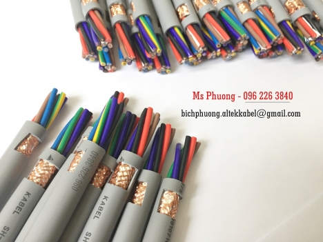 Cáp chống nhiễu 7x1.5sqmm - pvc/pvc/cu