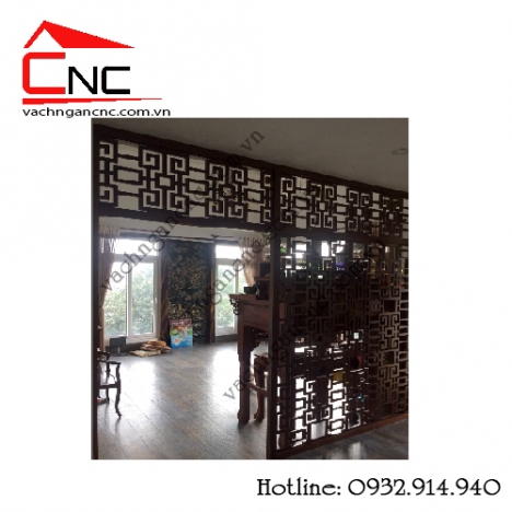 Tổng hợp 7 mẫu vách ngăn phòng khách và bàn thờ cnc đẹp
