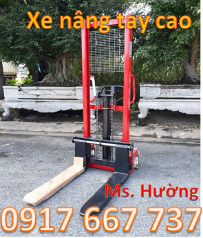 Xe nâng tay cao 1000kg 1500kg cao 1600mm giá rẻ
