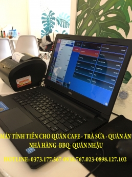 Bán máy tính tiền cho quán café- trà sữa tại Đồng Nai