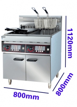 Bếp chiên có tủ hàng công ty giá rẻ