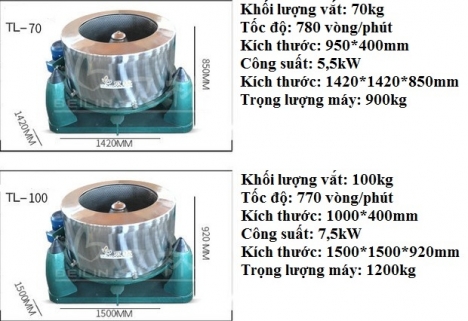 Máy vắt li tâm công nghiệp DGDSG3263