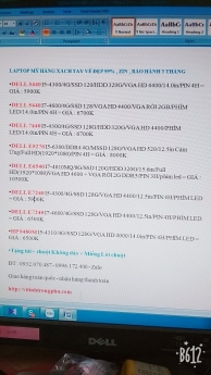 laptop dell latitude E7240 core i7