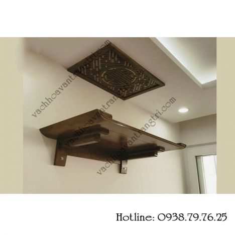 Top 3 loại bàn thờ luôn được lựa chọn: bàn thờ gia tiên, bàn thờ treo tường, bàn thờ thần tài ông đị