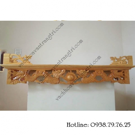 Cách chọn mẫu bàn thờ - trang thờ hoa sen treo tường đẹp