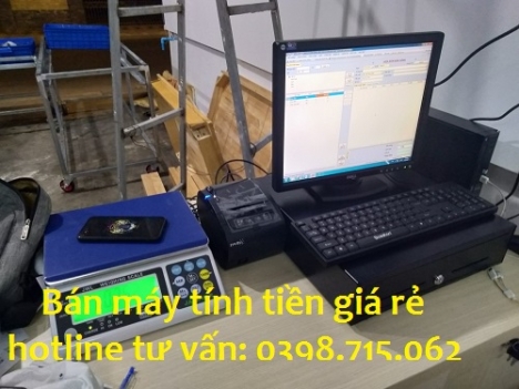 Lắp đặt trọn bộ máy tính tiền tại phú quốc cho cửa hàng thực phẩm, khu thức ăn nhanh giá rẻ 