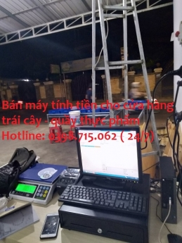 Lắp đặt trọn bộ máy tính tiền tại phú quốc cho cửa hàng thực phẩm, khu thức ăn nhanh giá rẻ 