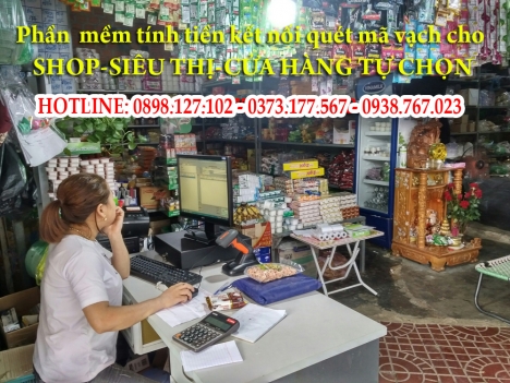 Phần mềm tính tiền giá rẻ cho mô hình tạp hóa